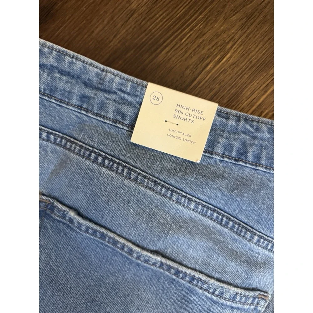 High Rise 90s Baggy Cutoff Shorts  Universal‎ Thread Goods Co Size 28 Zipper